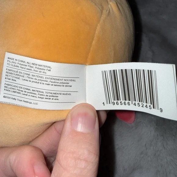 BNWT: 7.5” Lorono (Lobster Roll) Squishmallow - Picture 8 of 10